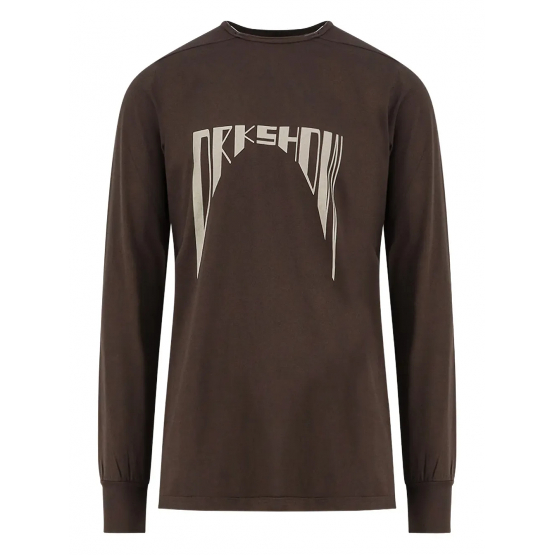 T-shirt 'Logo-Print Long-Sleeved' pour Hommes