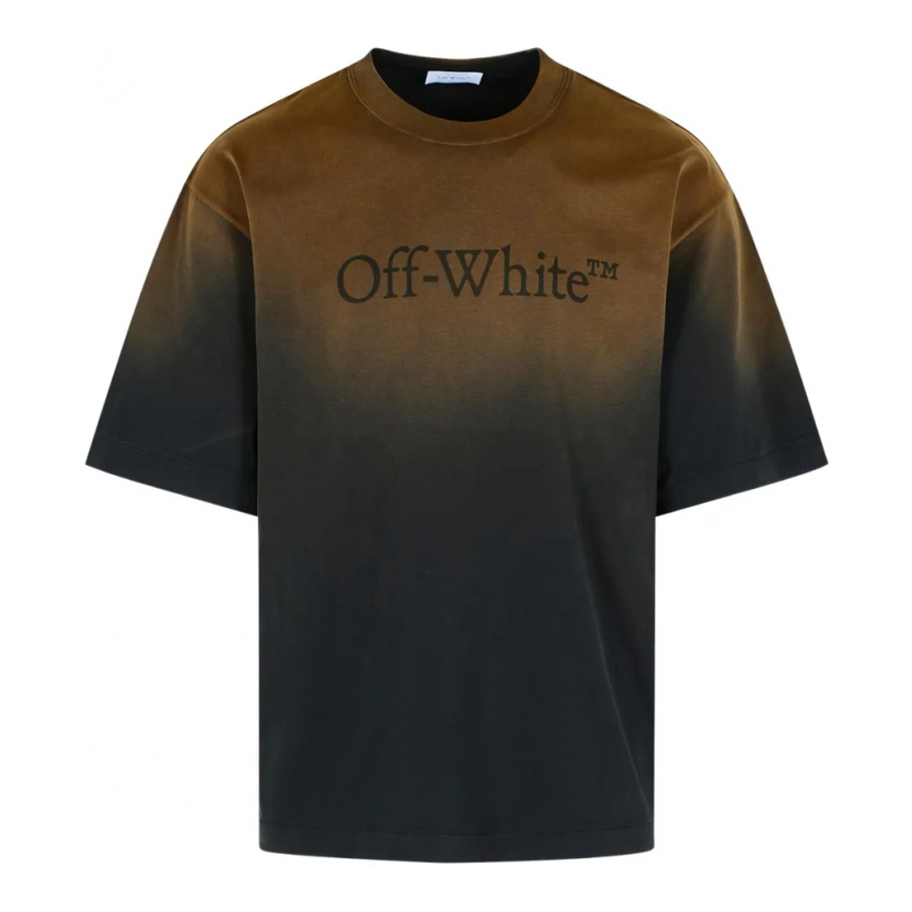 Men's 'Gradient-Effect Logo-Print' T-Shirt