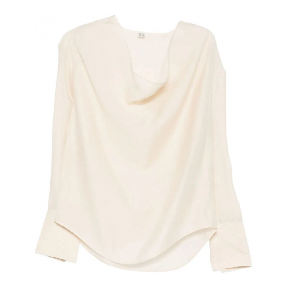 Blouse 'Cowl-Neck' pour Femmes