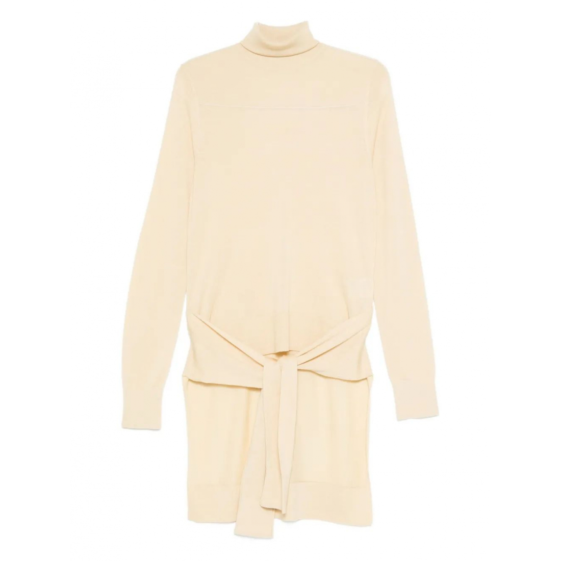 Robe 'Tie-Detail Turtleneck' pour Femmes