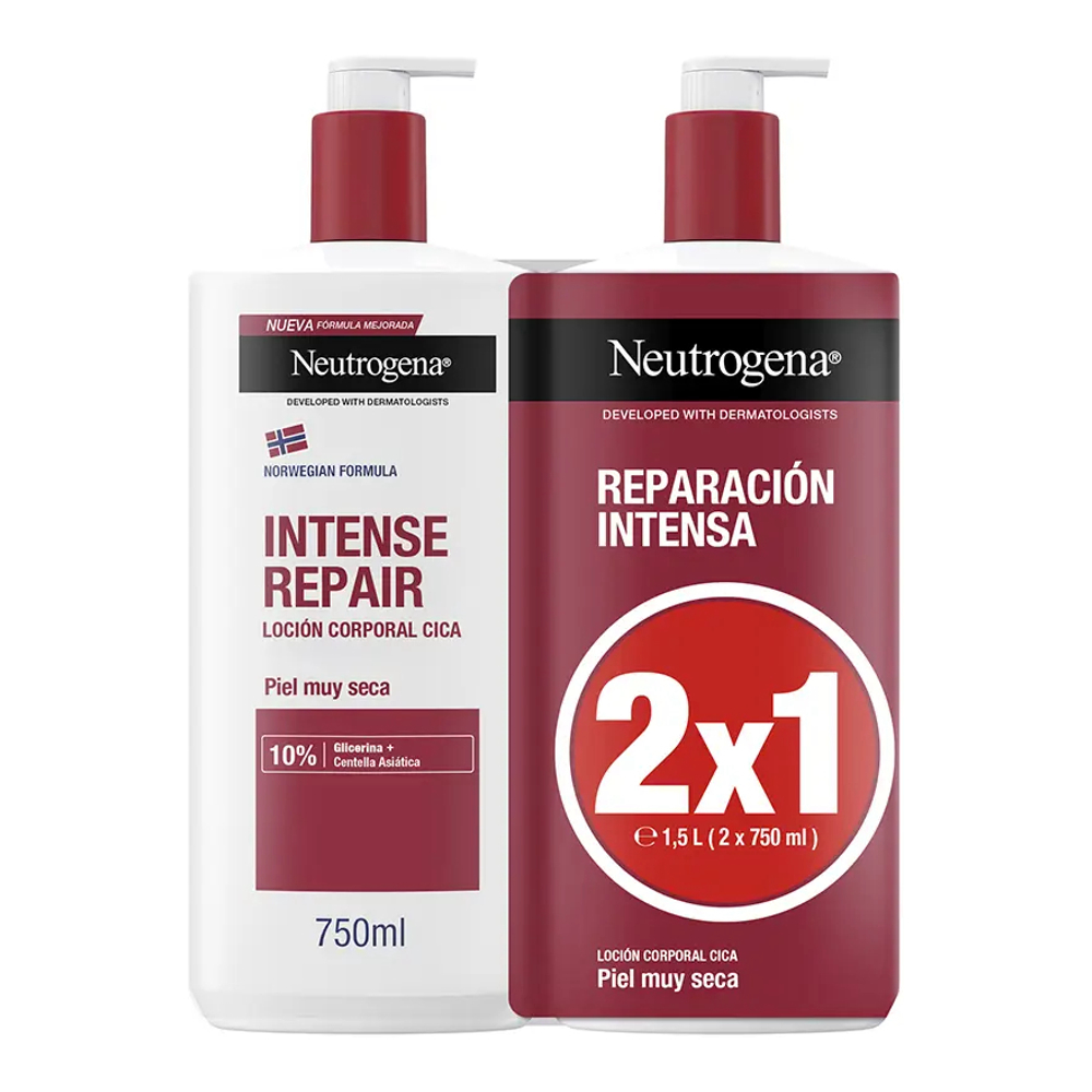 'Intense Repair' Body Lotion - 750 ml, 2 Pieces