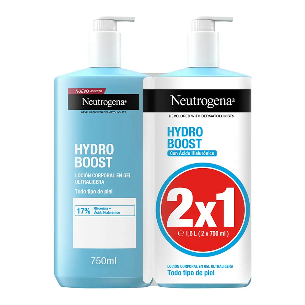 'Hydro Boost' Body Lotion - 750 ml, 2 Pieces