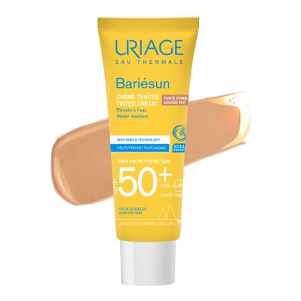 'Bariésun SPF50+' Tinted Sunscreen - Golden 50 ml