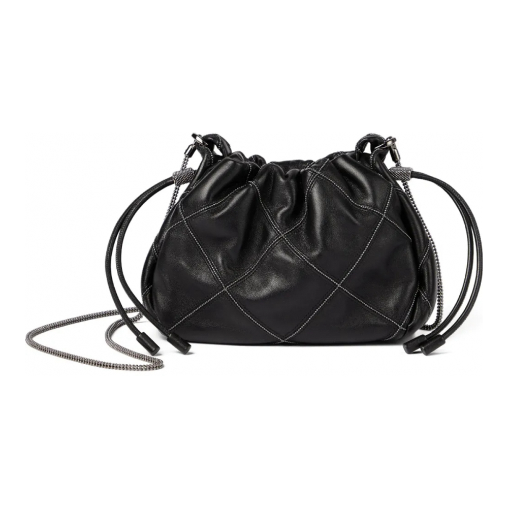 Women's 'Quilted Drawstring' Bucket Bag