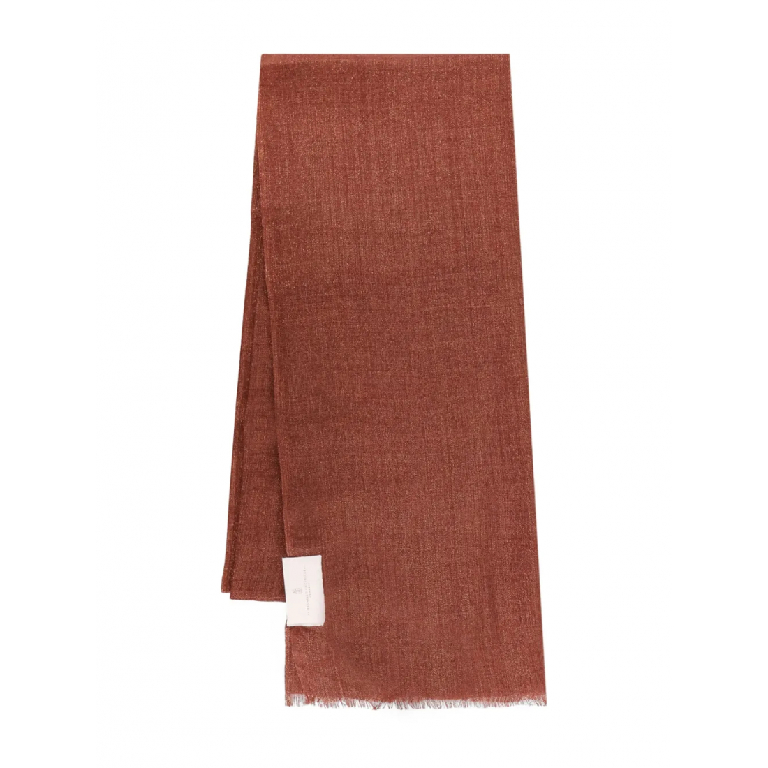 Foulard 'Logo-Label Fringed' pour Femmes