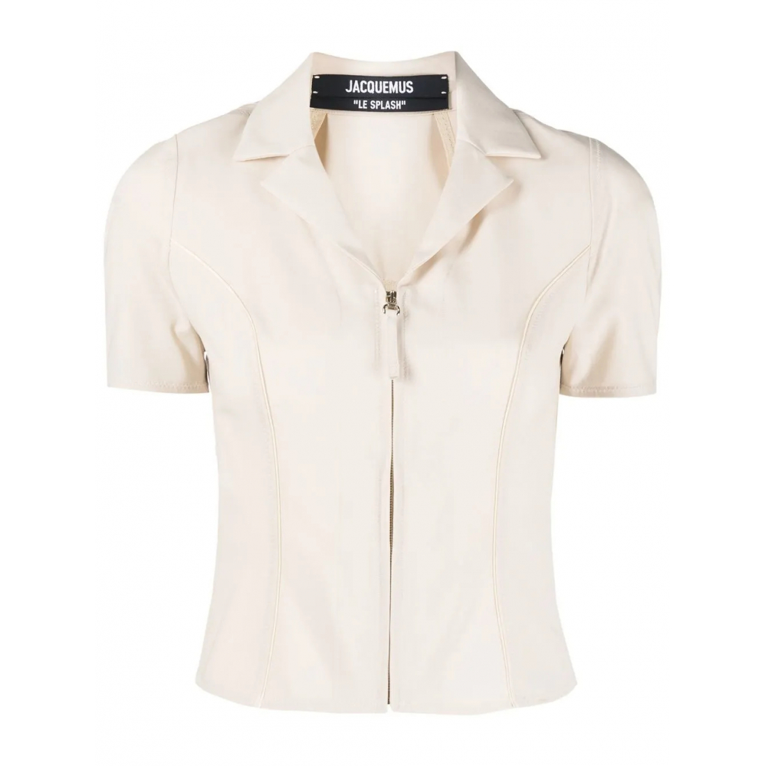 Chemise 'Tangelo Zip-Up Cycling' pour Femmes