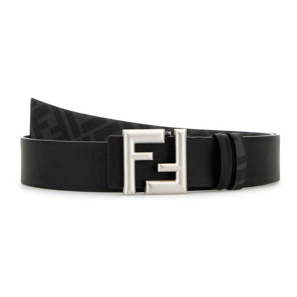 Ceinture 'FF Buckled Rounded Reversible' pour Hommes