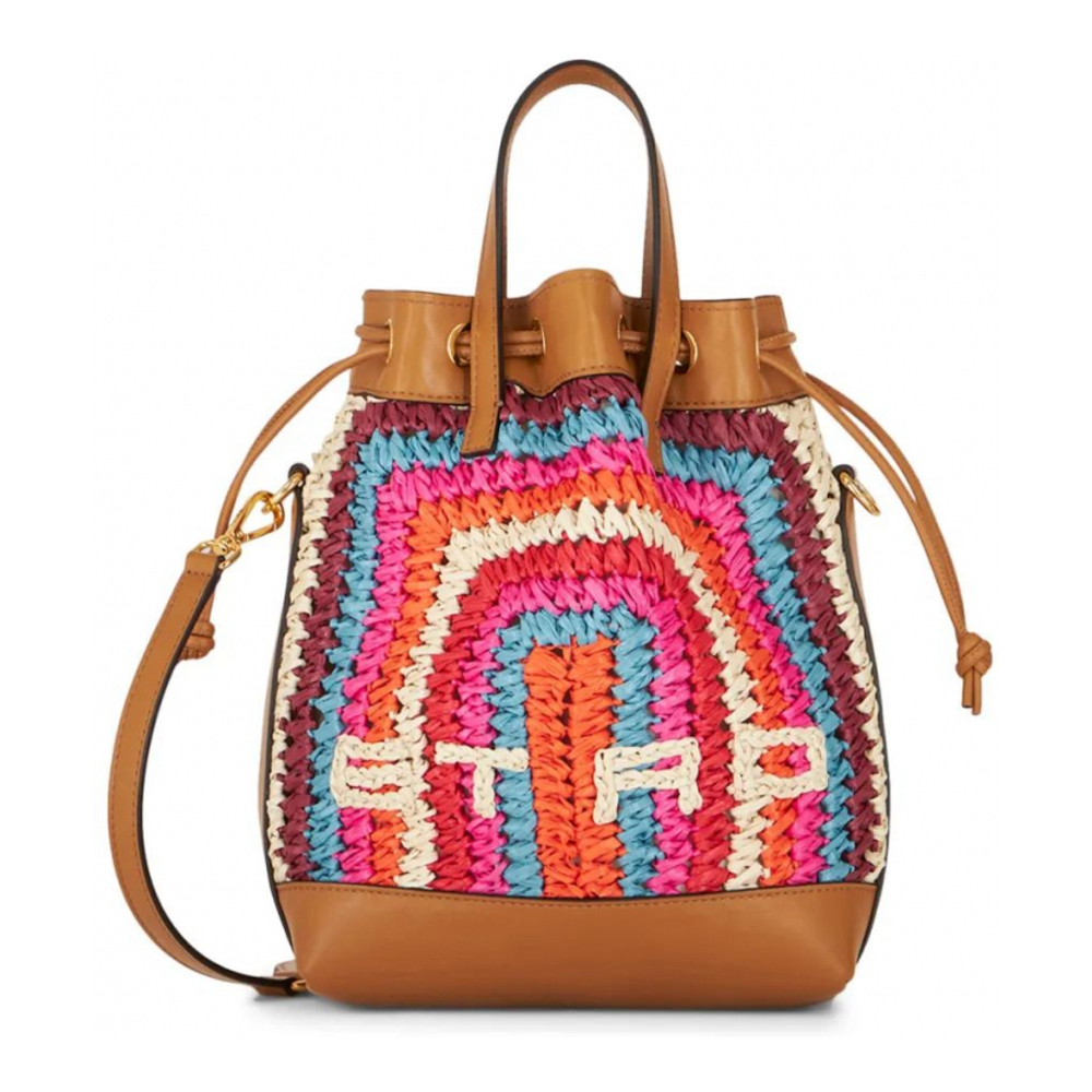 Sac Cabas 'Crochet Logo-Detail' pour Femmes
