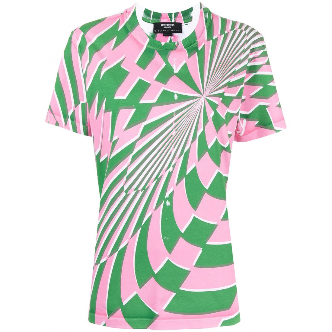 T-shirt 'Ed Curtis Psychedelic-Print' pour Femmes