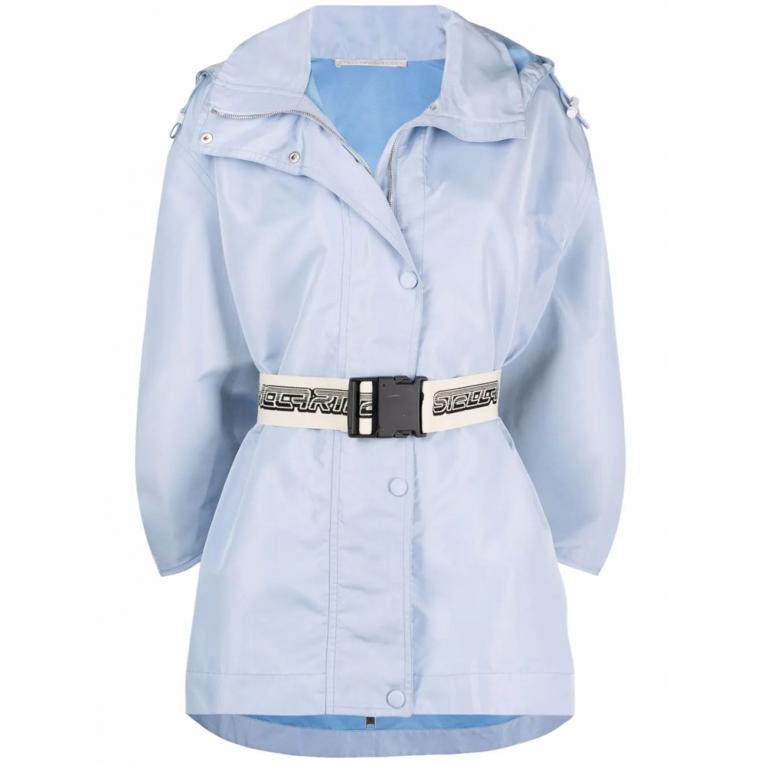 Veste 'Belted Hooded' pour Femmes