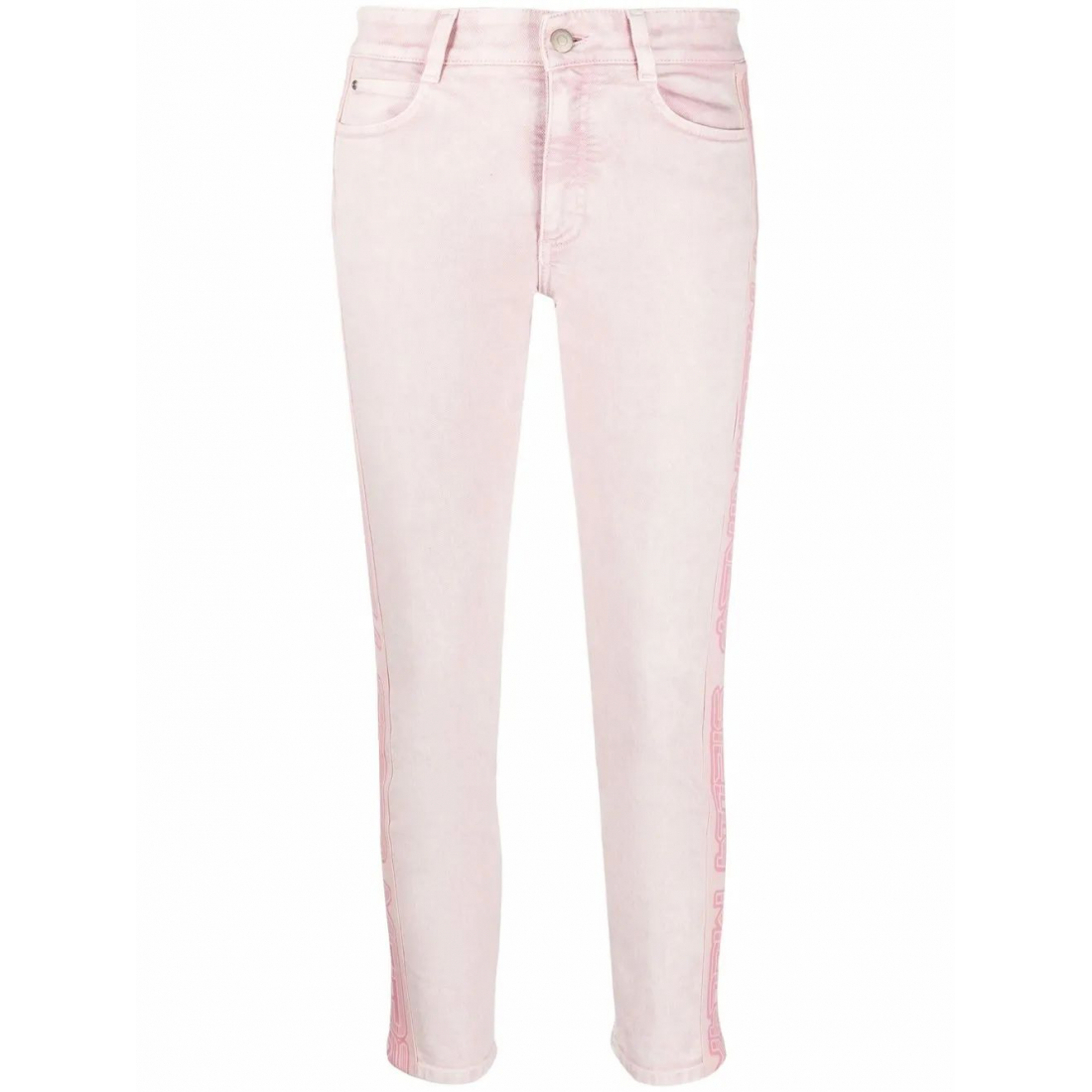 Jeans 'Logo Tape Slim' pour Femmes