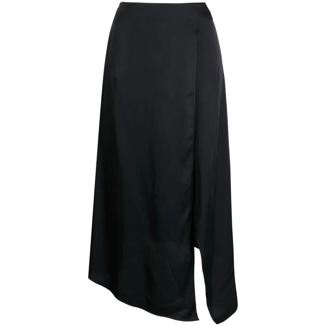 Jupe Midi 'Asymmetric High-Waisted' pour Femmes