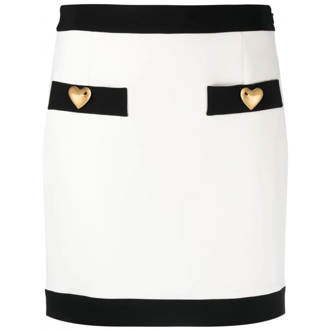 Jupe 'Button-Detailed Fitted' pour Femmes