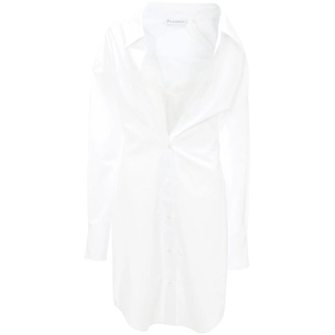 Robe 'Lace-Detail Shirt' pour Femmes