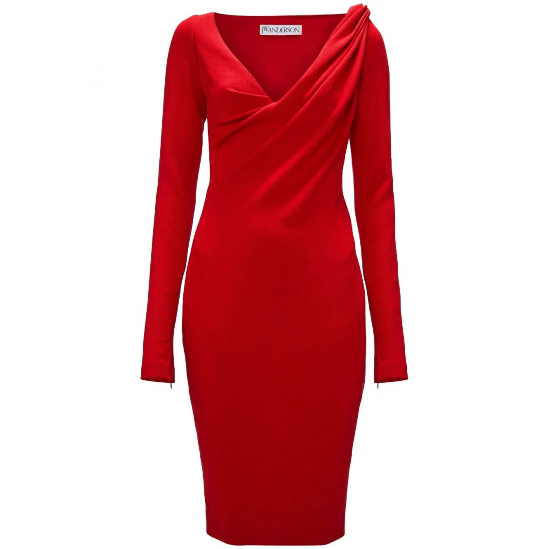 Robe Midi 'V-Neck' pour Femmes