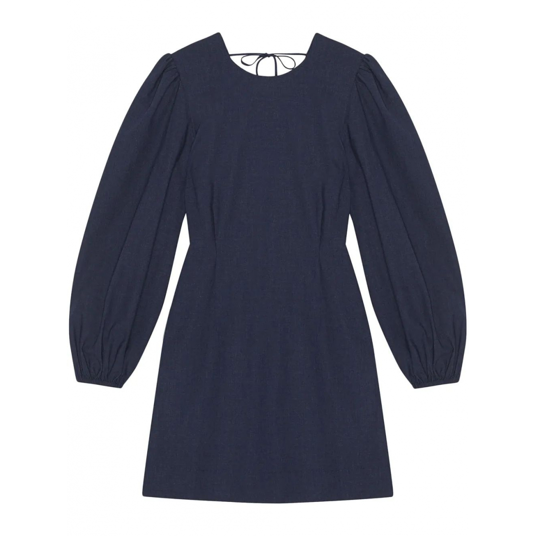 Robe mini 'Long-Sleeved Open-Back' pour Femmes