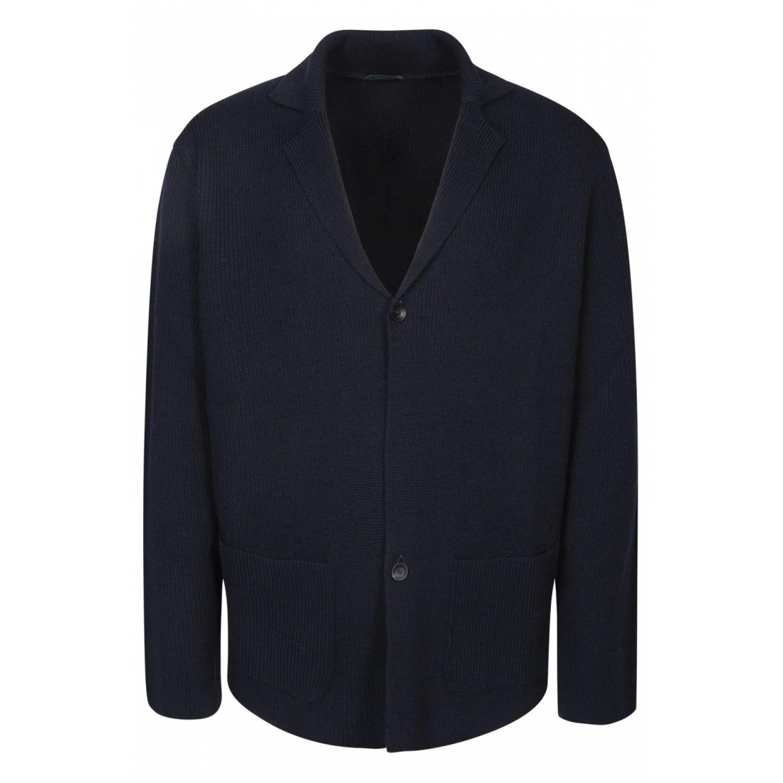 Veste 'Zanone Ribbed V-Neck' pour Hommes