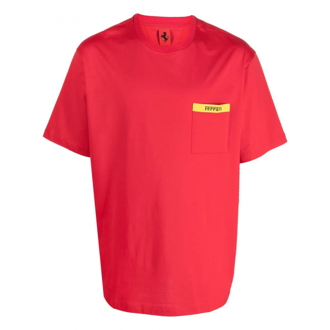 T-shirt 'Logo-Print Crew-Neck' pour Hommes