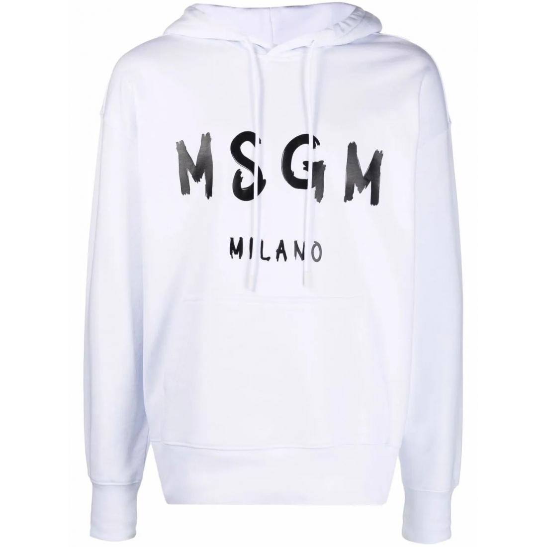 Sweatshirt à capuche  'Logo-Print Pullover' pour Hommes