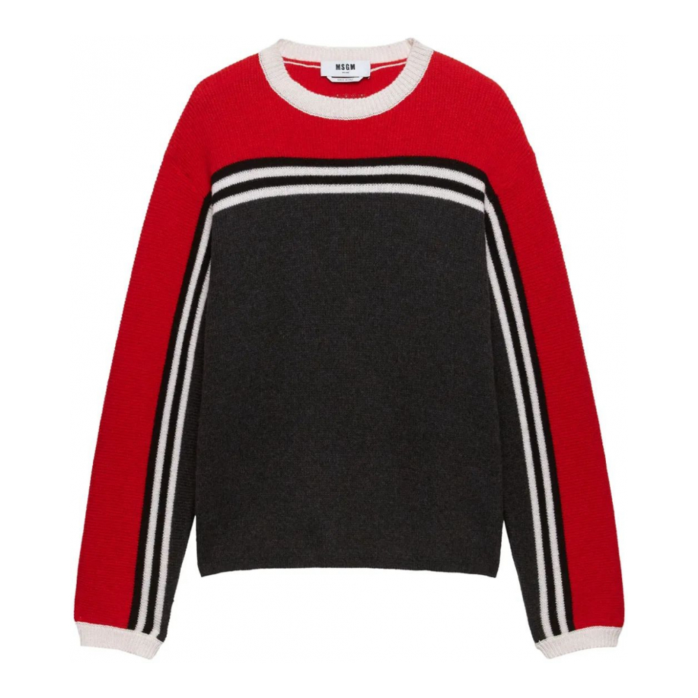 Pull 'Colour Block Striped' pour Hommes