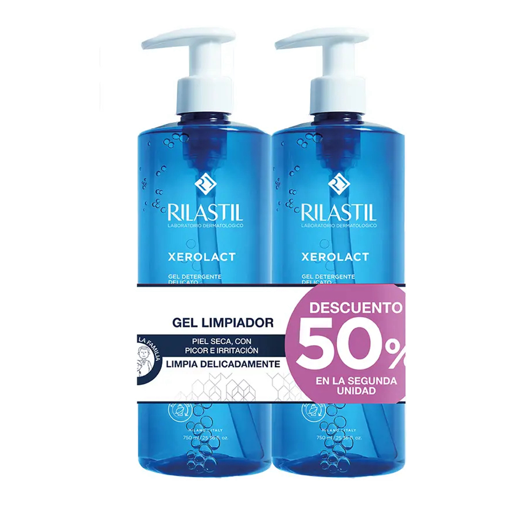 Gel Nettoyant 'Xerolact' - 750 ml, 2 Pièces