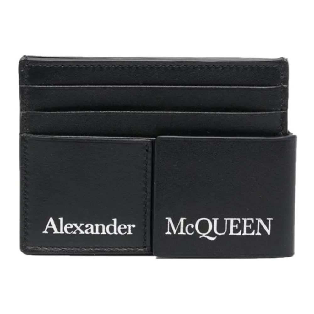 Men's 'Logo-Print Layered' Card Holder