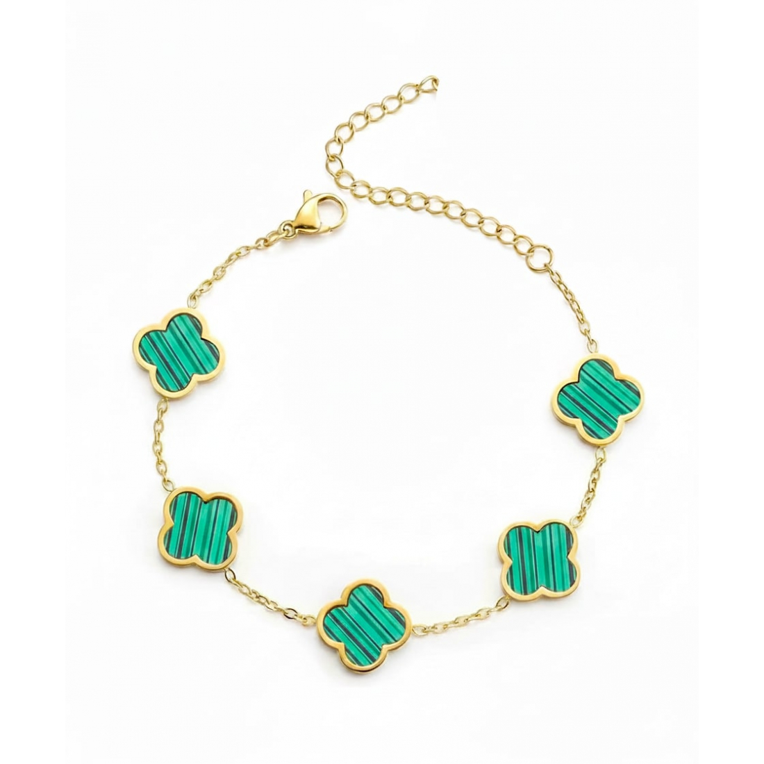 Women's 'Green Motif Station' Bracelet