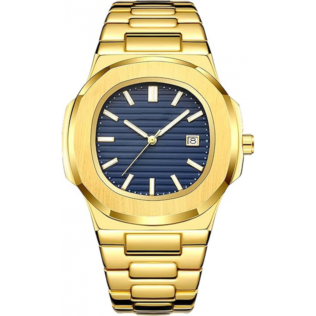 Men's 'Contemporary Blue Dial' Watch