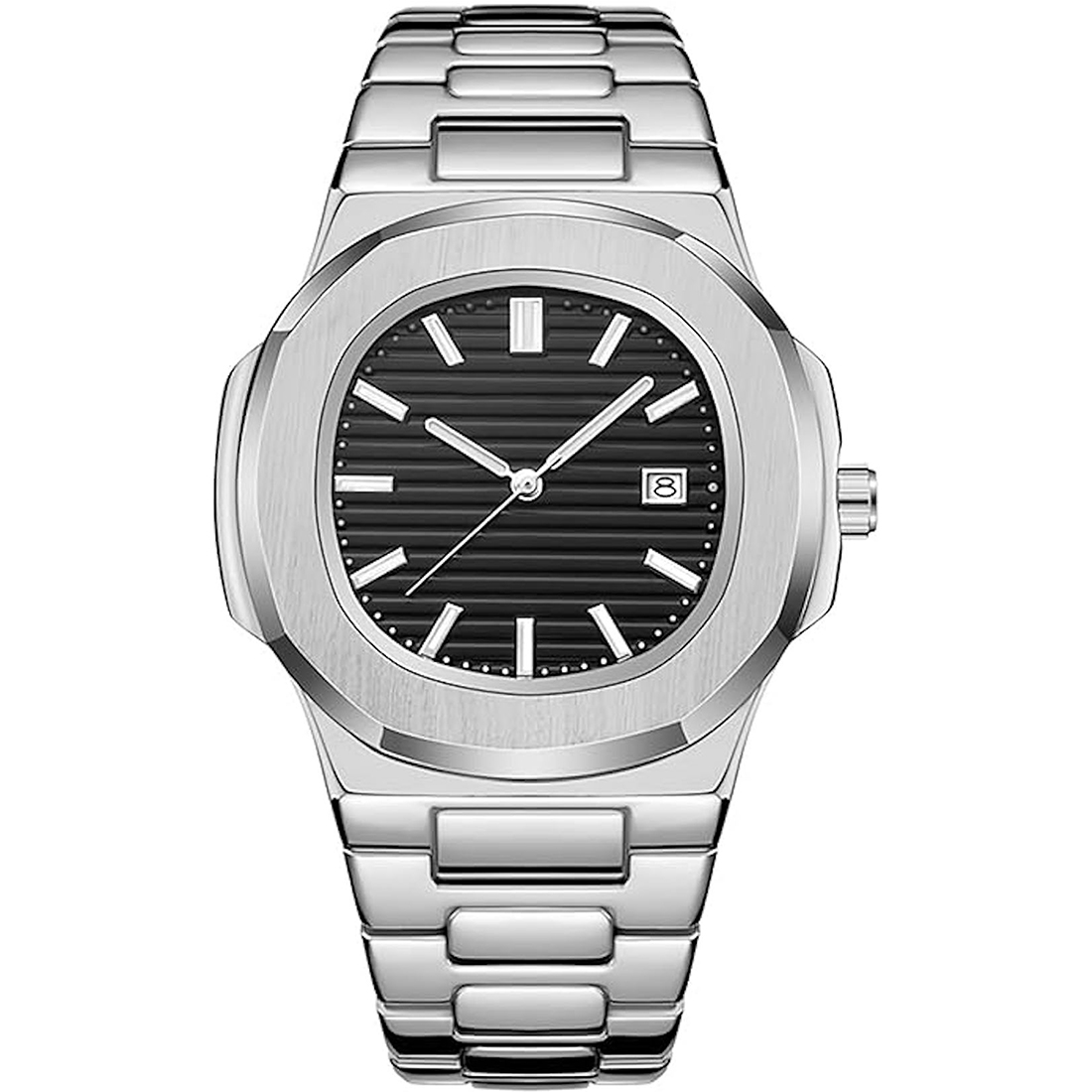 Men's 'Contemporary Black Dial' Watch