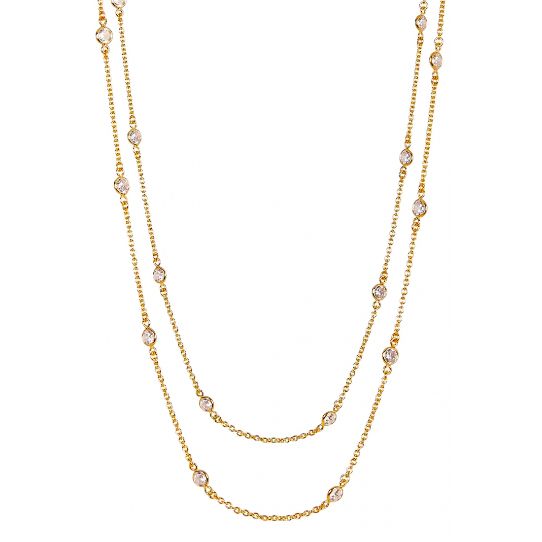 Women's 'Long Radiant Cut' Necklace