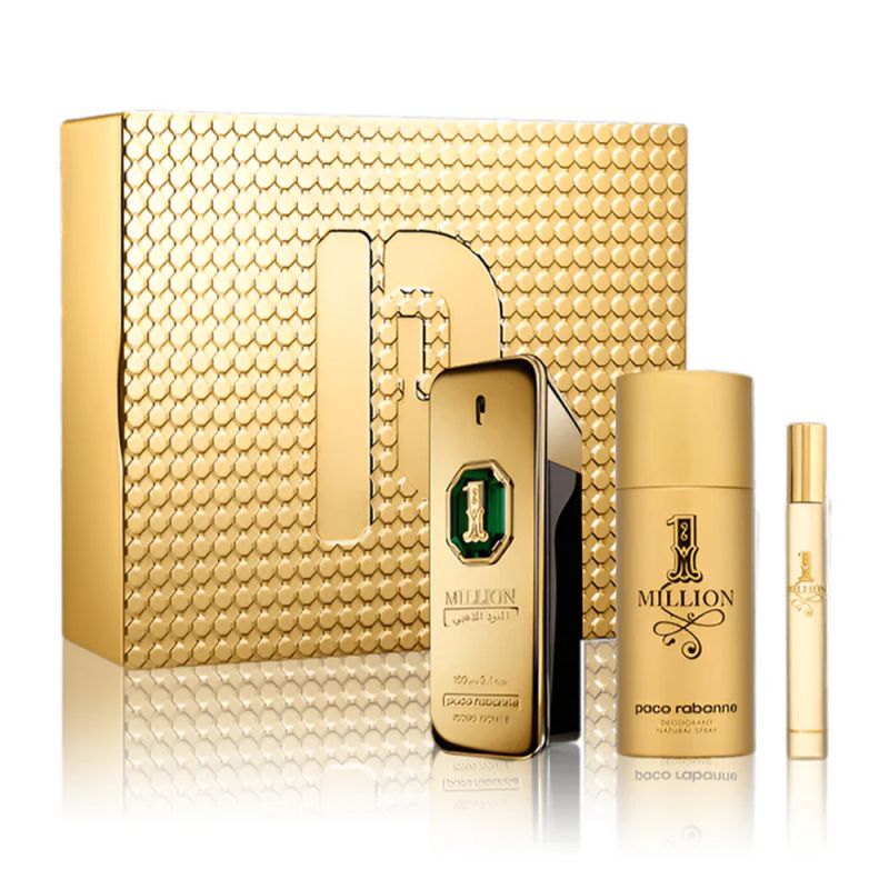 Coffret de parfum '1 Million Golden Oud' - 3 Pièces
