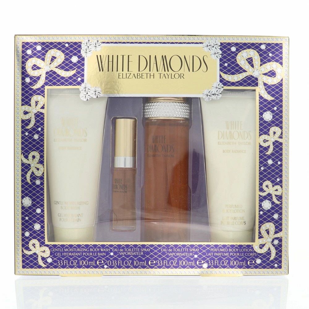 Coffret de parfum 'White Diamonds' - 4 Pièces