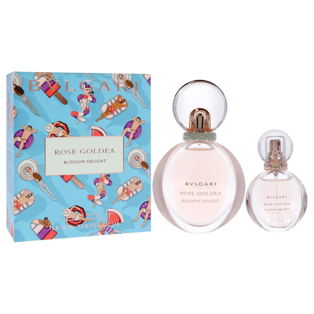 Coffret de parfum 'Rose Goldea Blossom Delight' - 2 Pièces