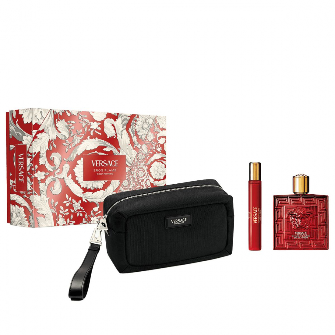 Coffret de parfum 'Eros Flame' - 3 Pièces