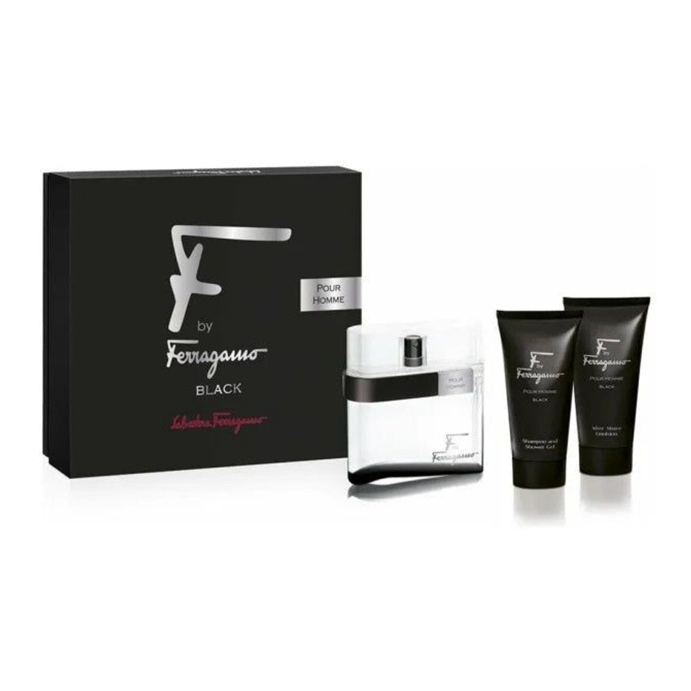'F Black' Perfume Set - 3 Pieces