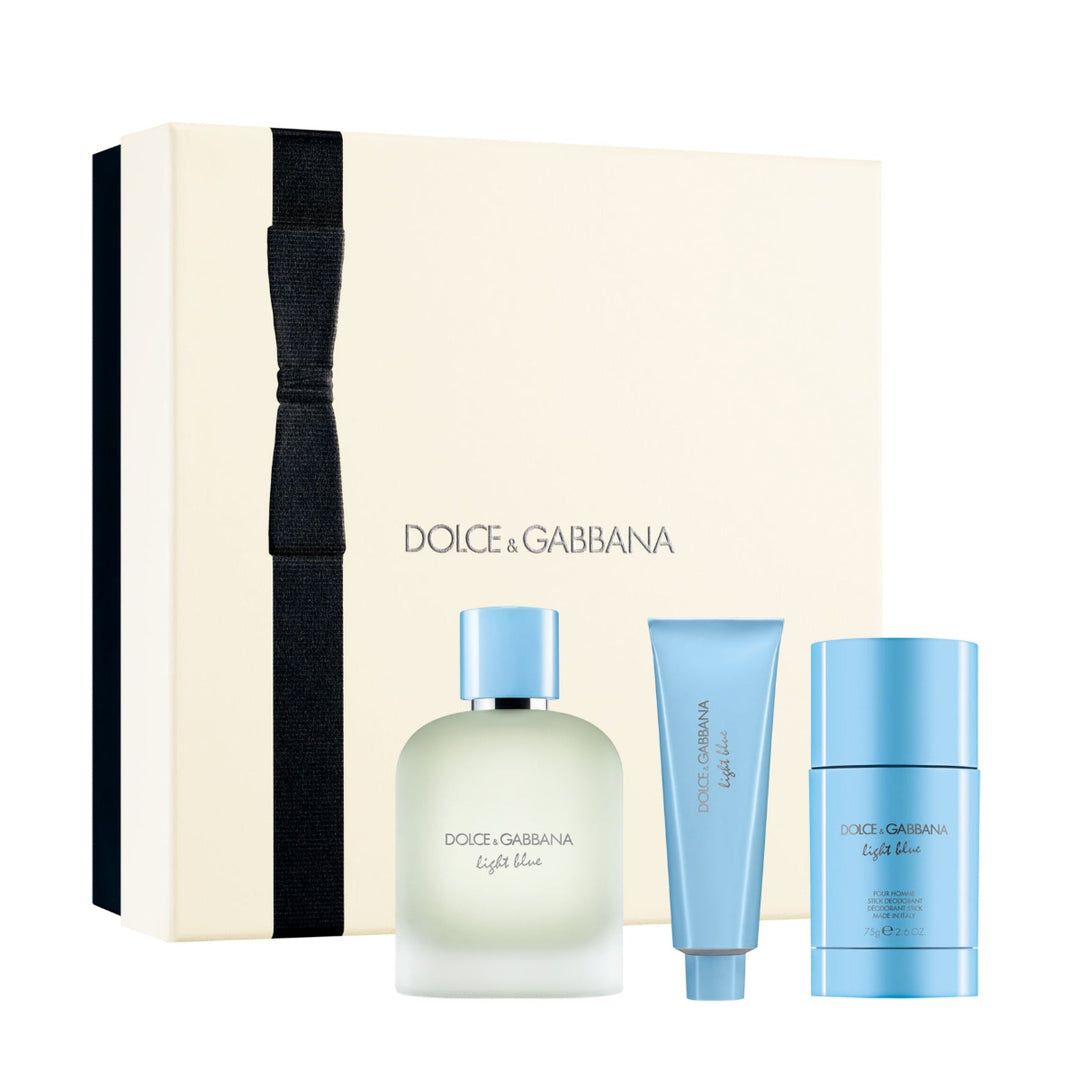 Coffret de parfum 'Light Blue Pour Homme' - 3 Pièces