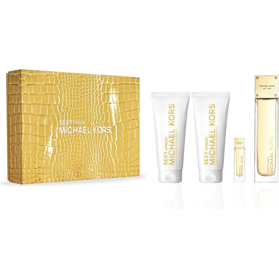 Coffret de parfum 'Sexy Amber' - 4 Pièces