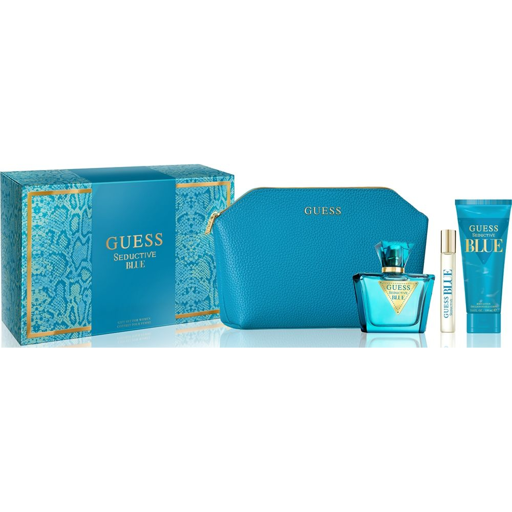 'Seductive Blue' Perfume Set - 4 Pieces