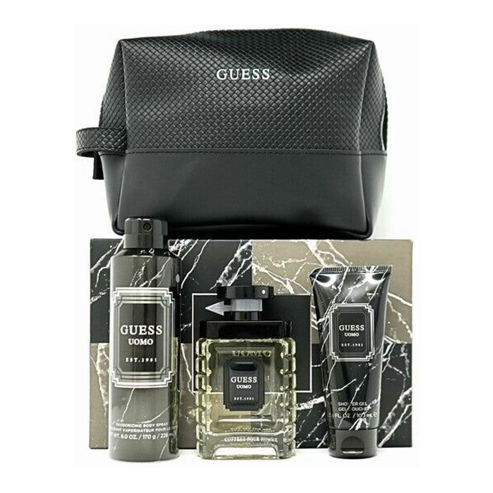 Coffret de parfum 'Uomo' - 4 Pièces