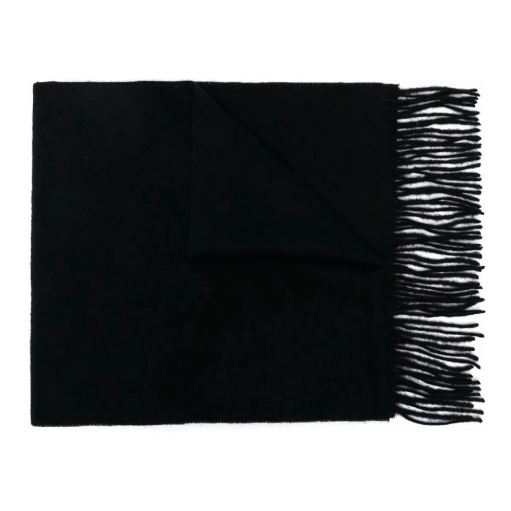 Écharpe en laine 'Clan Fine-Knit Fringe' pour Hommes