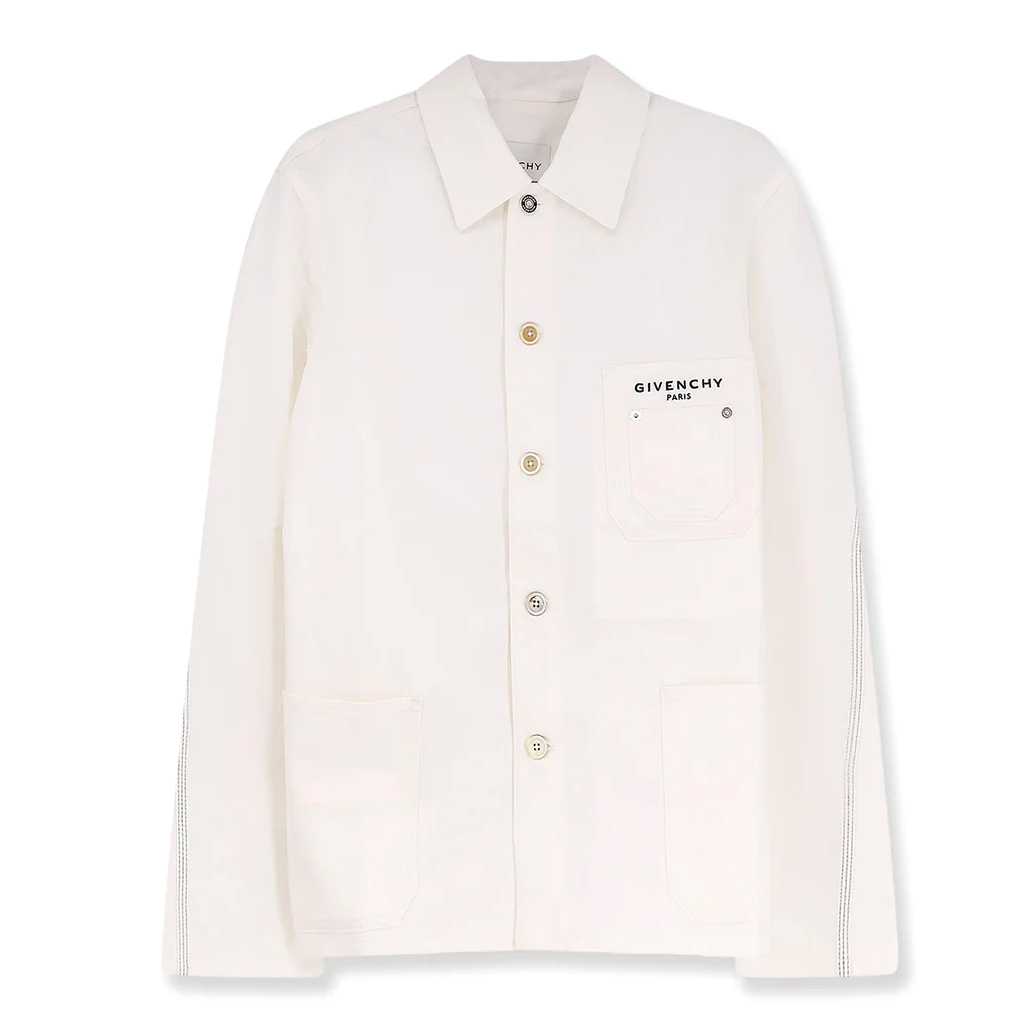 'Embroidered Paris' Jeansjacke für Herren