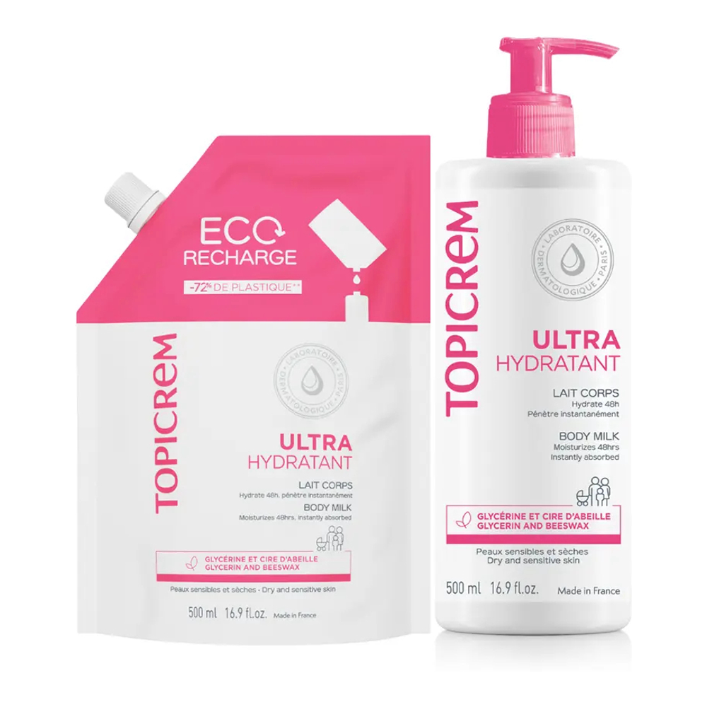 'Ultra Hydratant' Body Milk - 500 ml, 2 Pieces
