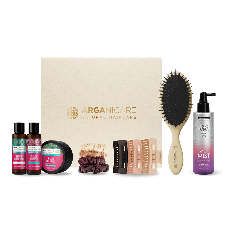 Boîte cadeau 'Keratin Care & Style' - 7 Pièces