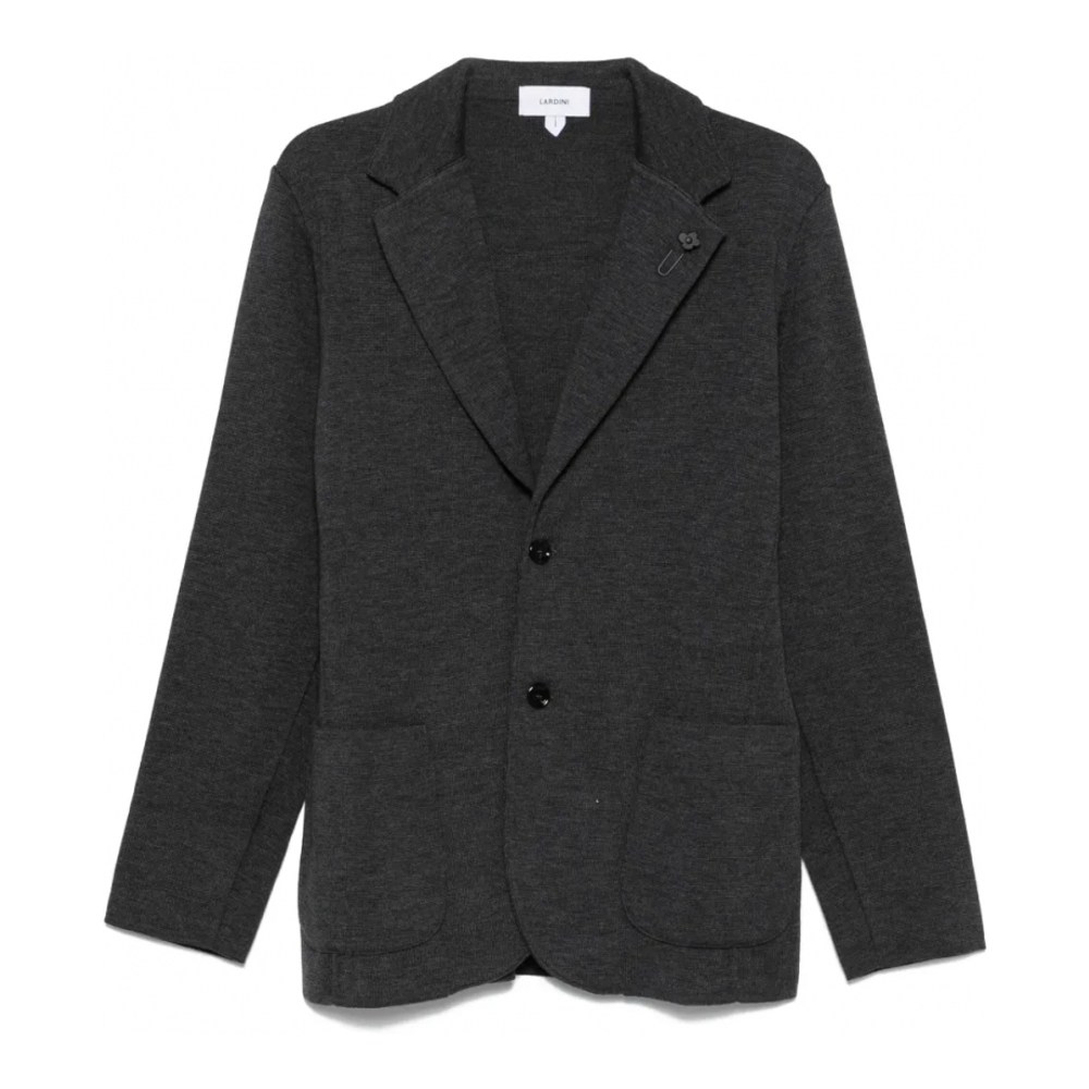 Blazer 'Single-Breasted Knitted' pour Hommes