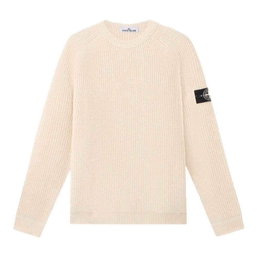 Pull 'Compass-Badge Ribbed' pour Hommes