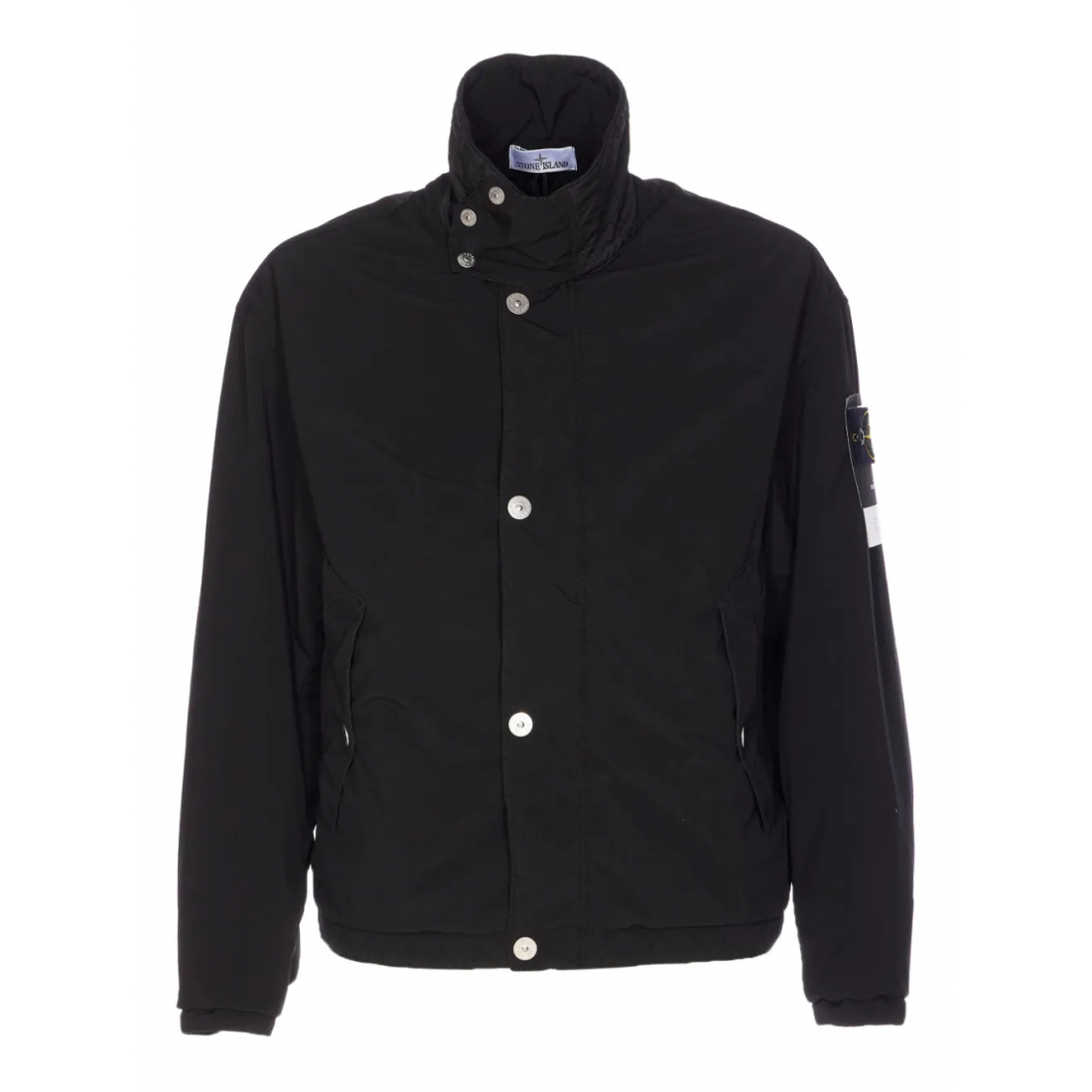 Veste de pluie 'Zip Logo-Patch' pour Hommes