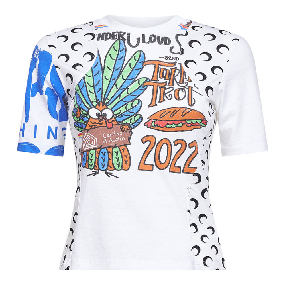 T-shirt 'Regenerated Graphic Baby-Fit' pour Femmes