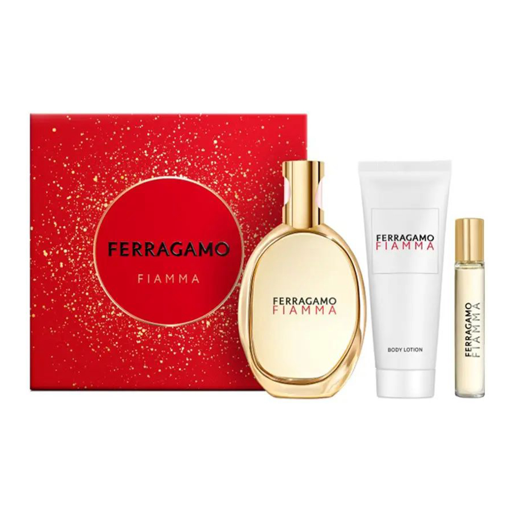Coffret de parfum 'Fiamma' - 3 Pièces
