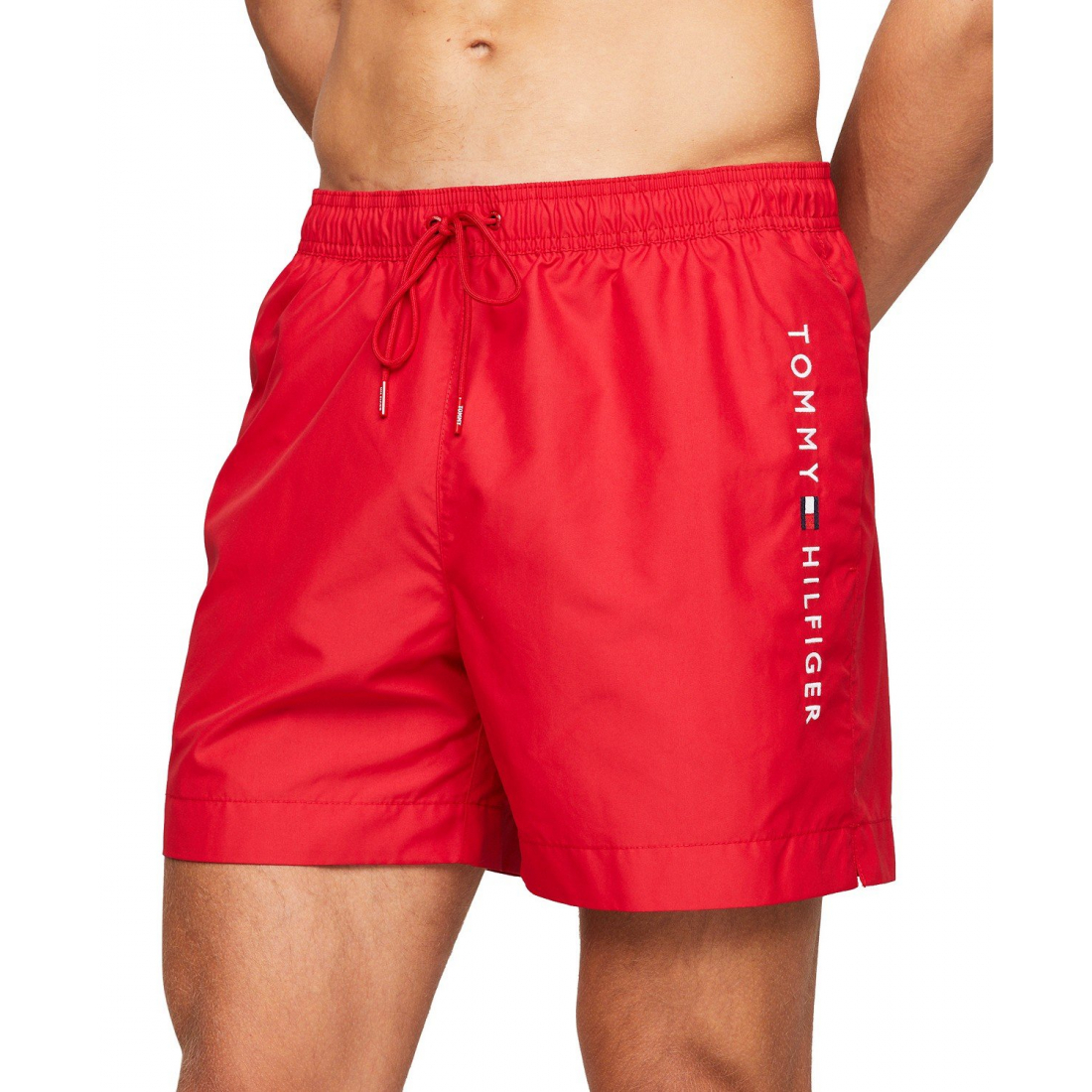 Short de bain 'Drawstring Logo' pour Hommes