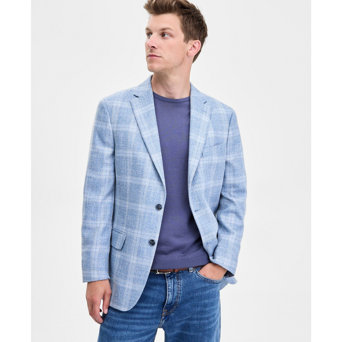 'Modern-Fit Check Sport' Klassischer Blazer für Herren